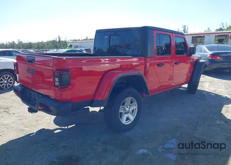 2020 Jeep Gladiator Rubicon 4X4 из США, поврежденный, VIN 1C6JJTBG3LL144858